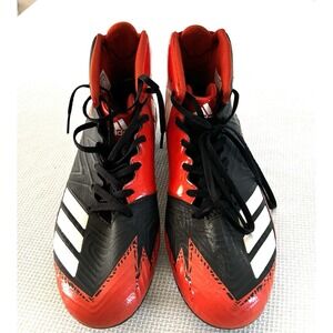 Men's Adidas Freak X Carbon Mid DS Sz 10 Black Orange EUC